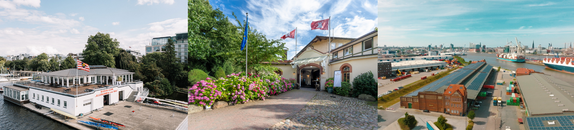 Kleine Ansicht der Location An der Alster, Dressurhalle und Schuppen 52 by Gerresheim